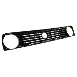 Calandre 2 phares 5 barrettes pour Volkswagen Golf 2 avec liseré gris argenté