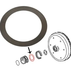 Cale de réglage du jeu latéral épaisseur 0,24 mm pour moteur Type 1