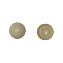 Capuchon Blanc cassé sur boulon de parechocs pour VOLKSWAGEN Transporter T25 (05/1979-07/1992)