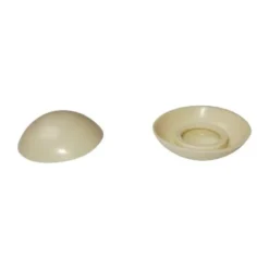 Capuchon Blanc cassé sur boulon de parechocs pour Combi 73 ->79