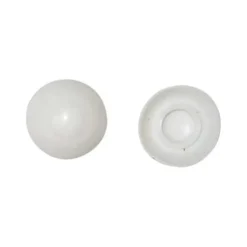 Capuchon Blanc sur boulon de parechocs pour VOLKSWAGEN Combi Bay Window (08/1972-07/1979)