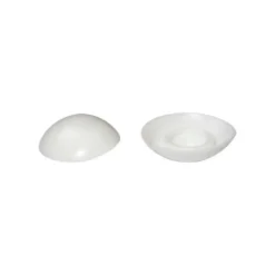 Capuchon Blanc sur boulon de parechocs pour VOLKSWAGEN Combi Bay Window (08/1972-07/1979)