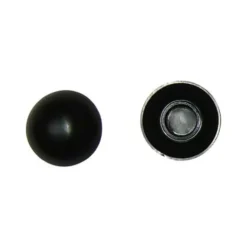 Capuchon noir sur boulon de pare-chocs pour VOLKSWAGEN Combi Bay Window (08/1972-07/1979)