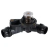 Carter avec calorstat 97°C TOPRAN pour BMW Série 3 E46 et Série 5 E39 6 cylindres essence (07/1997-08/2006) - moteurs M52 et M54