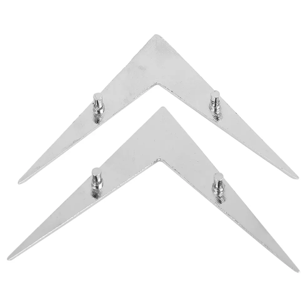 Chevrons chromé d'origine sur malle arrière pour Citroën DS