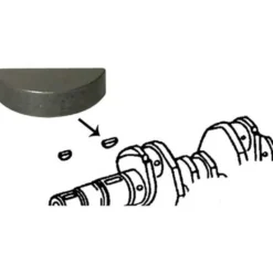 Clavette de blocage des pignons sur vilebrequin pour Volkswagen Cox, Combi & Transporter