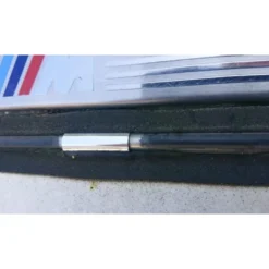 Clip fermoir en aluminium de moulure joint de pare-brise ou lunette arrière pour BMW Série 02 E10 (03/1966-07/1977)