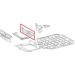 Cloison transversale DANSK derrière le réservoir d'essence pour Porsche 911 et 912 (1969-1989)