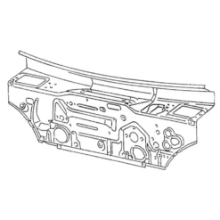 Cloison transversale pour Volkswagen Corrado depuis 1995