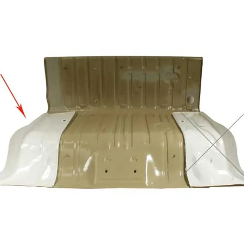 Coin arrière droit de plancher de coque pour Volkswagen Cox