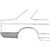 Coin d'aile arrière droite pour Opel Ascona A (1970-1975)