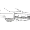 Coin d'aile arrière gauche pour Ford Capri 2 et 3 (1974-1986)