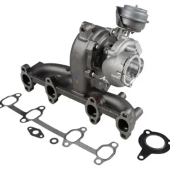 Collecteur d'échappement avec turbo pour VW Transporter T5 1.9 TDi sans FAP