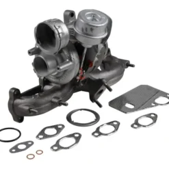 Collecteur d'échappement avec turbo pour VW Transporter T5 1.9 TDi avec FAP