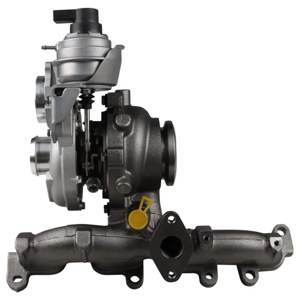 Collecteur d'échappement avec turbo pour VW Transporter T5 2.0 TDi