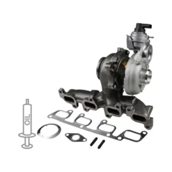 Collecteur d'échappement avec turbo pour VW Transporter T5 2.0 TDi