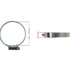 Collier de tuyau d'admission d'air 50 mm pour Transporter 79 ->92