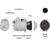 Compresseur de climatisation pour BMW E39 motorisations Diesel