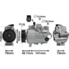 Compresseur de climatisation pour Audi A4 (B6) jusque ->2006