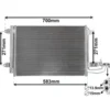 Condenseur de climatiseur pour VW Golf 5 et Golf 6