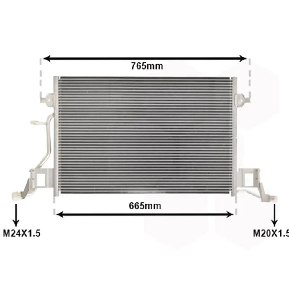 Condenseur de climatiseur pour Audi A6 (C5) 3.7L et 4.2L