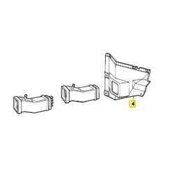 Conduite d'air avant droit pour Bmw Série 3 E30 (09/1987-02/1994) - Phase 2