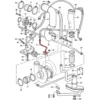 Conduite d'huile sur turbo pour Porsche 911 type 964 Turbo (1991-1992)