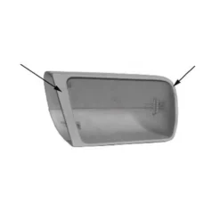 Coque de rétroviseur droit pour Mercedes Classe C (W202) jusque ->09/96