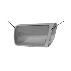 Coque de rétroviseur gauche pour Mercedes Classe C (W202) jusque ->09/96