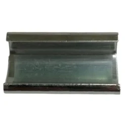 Coupelle de raccord de baguettes de tour de caisse supérieur en aluminium poli pour BMW Série 02 E10 (03/1966-11/1975)