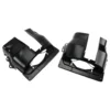 Couvre-cylindres noirs pour moteur type 1 double admission - 2 pièces