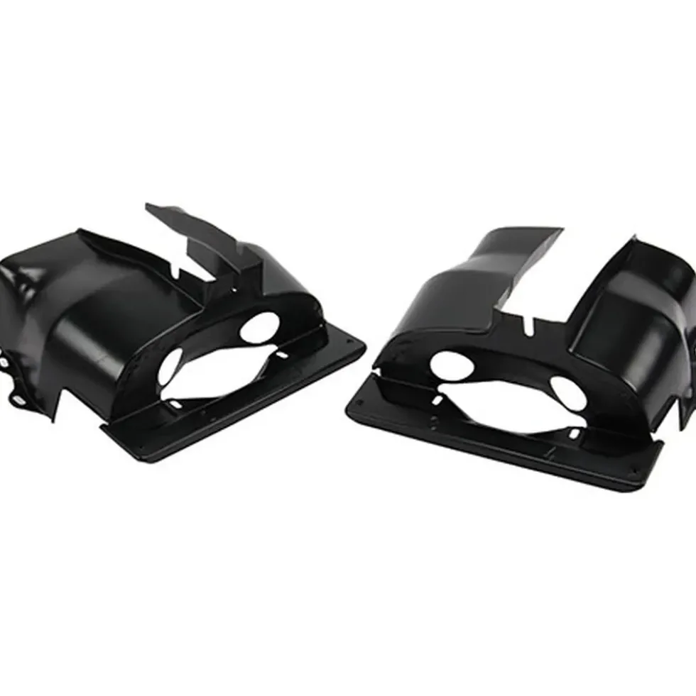 Couvre-cylindres noirs pour moteur type 1 double admission - 2 pièces