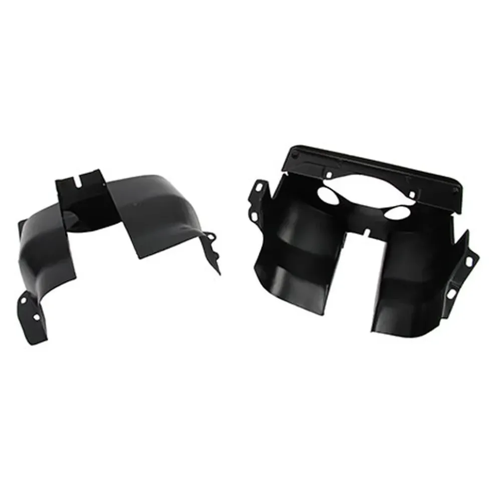 Couvre-cylindres noirs pour moteur type 1 double admission - 2 pièces