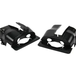 Couvre-cylindres noirs pour VOLKSWAGEN Combi Split Brazil (1957-1975) double admission - 2 pièces
