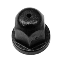Écrou à chape M4 en plastique noir de fixation de baguettes latérales et moulure chromée de jupe arrière pour BMW Série 02 E10 ( 03/1966-07/1977)