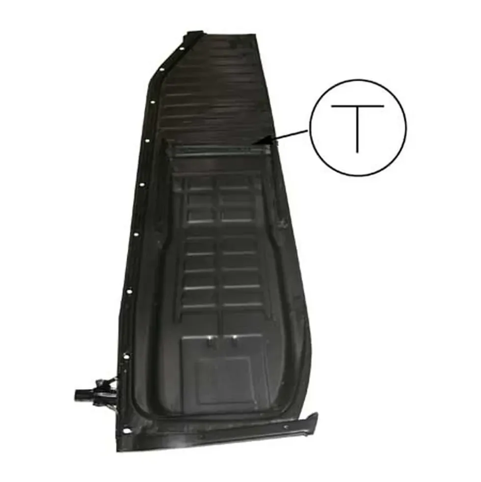 Demi plancher gauche pour VOLKSWAGEN Coccinelle (08/1970-07/1972)