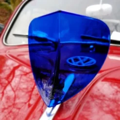 Déflecteur d'air de pare brise avant - Bleu