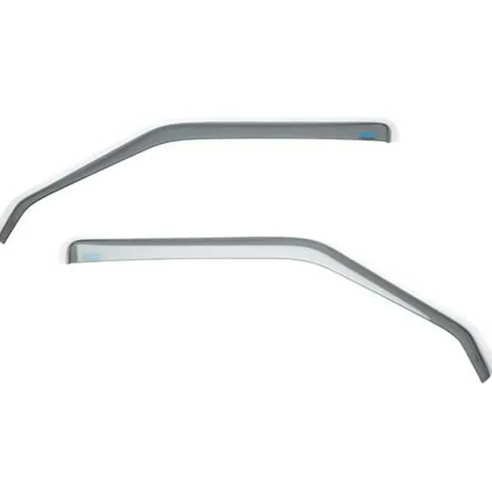 Déflecteurs d'air fumés CLIMAIR sur vitres avant pour VW Transporter T5 - par 2