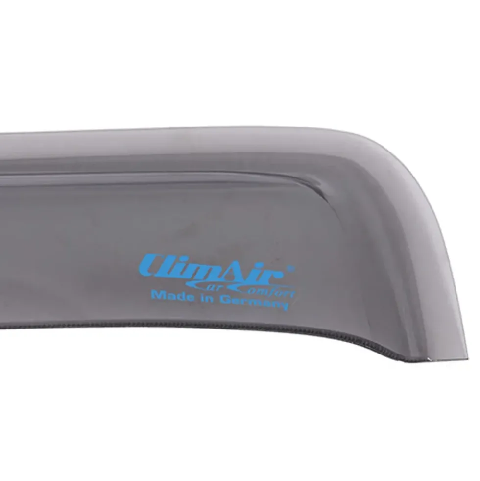 Déflecteurs d'air fumés CLIMAIR sur vitres avant pour Golf 2 5 portes 83 ->87 - 2 pièces