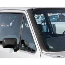 Déflecteurs de montants de pare-brise en plastique texturé noir pour VW Golf 1 Berline Cabriolet Caddy et Jetta 1 (02/1974-07/1993)