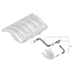 Durite d'air pour Bmw Série 3 E46 (09/1999–03/2023)