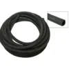 Durite 12 mm tressée toile noire - au mètre