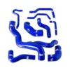 Durites d'eau SAMCO Bleues pour Golf 3 GTi 2.0 8s, 9 pièces