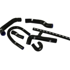 Durites d'eau SAMCO noires pour Golf 2 GTi 16s, 7 pièces
