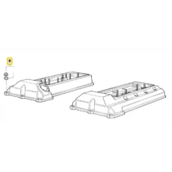 Ecrou à chape de cache culbuteur pour Bmw Série 8 E31 (12/1992-05/1999)