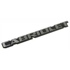 Emblème adhésif CABRIOLET pour coffre de Golf 1 Cabriolet (1987-1993) - version Europe