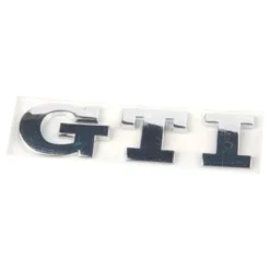 Emblème adhésif GTI chromé de coffre pour VW Golf 4 GTI série spéciale 25e anniversaire (2002)