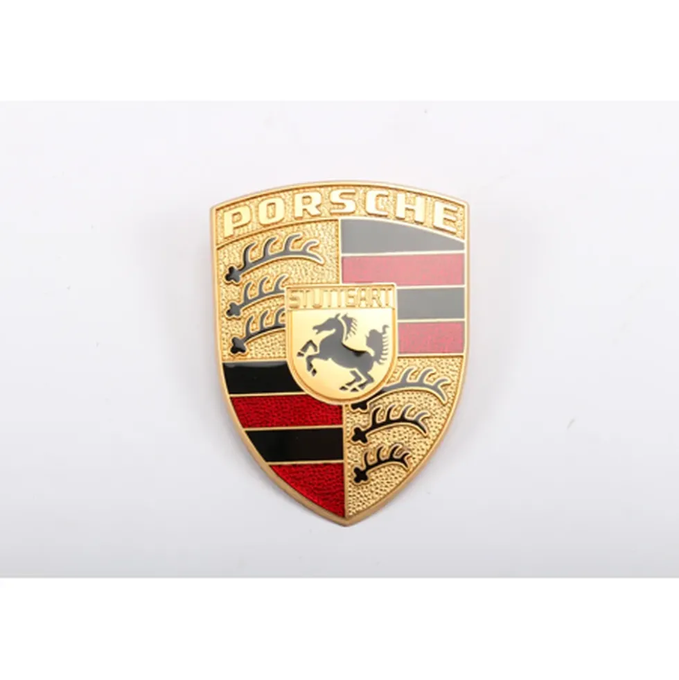 Emblème capot avant pour Porsche 924, 944, 928 et 968