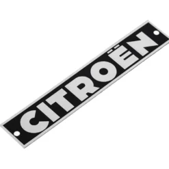 Emblème Citroën sur pare-choc arrière pour 2CV avant 1970