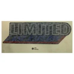 Emblème "LIMITED LAST EDITION"